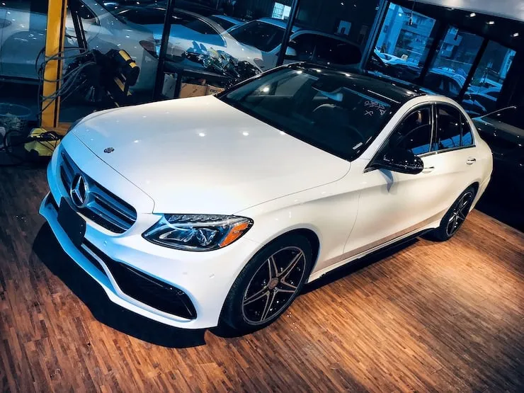 2016 Benz(賓士) W205 C300 C63樣式 白 - 3