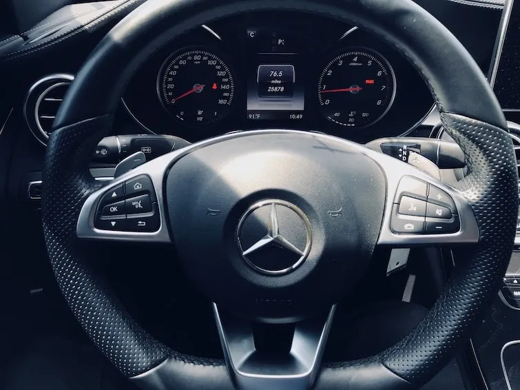 2016 Benz(賓士) W205 C300 白 AMG 黑梣木 - 8