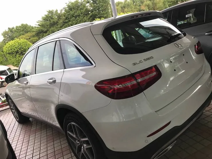 2018 Benz 賓士 X253 GLC250 4MATIC AMG LINE 23P 白 外匯全新車 - 3
