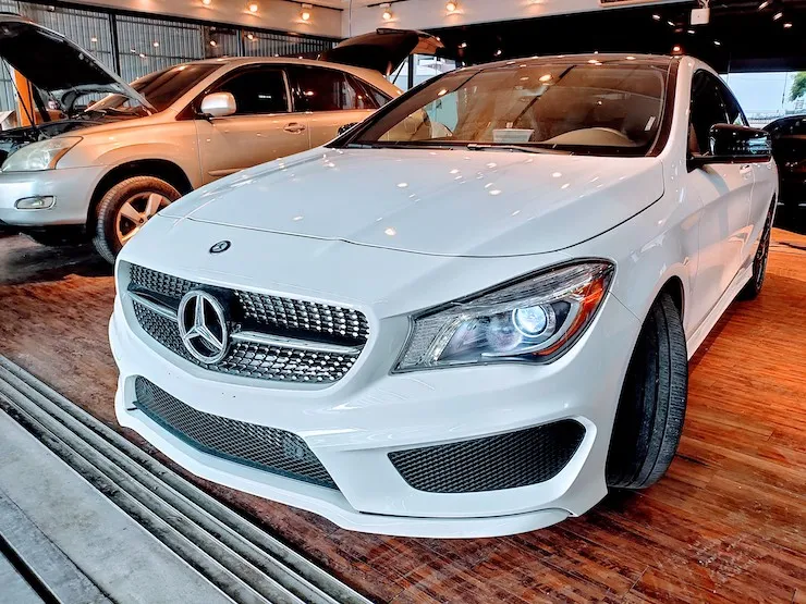 2016 Benz(賓士) C117 CLA250 白 AMG車身造型 + 12色氣氛燈