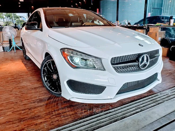 2016 Benz(賓士) C117 CLA250 白 AMG車身造型 + 12色氣氛燈 - 2