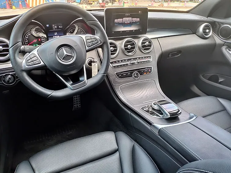 2016 賓士 Benz W205 C300 白 黑梣木 AMG Line - 9