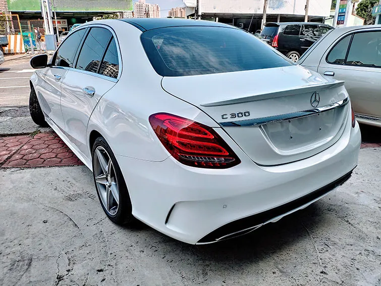 2016 賓士 Benz W205 C300 白 黑梣木 AMG Line - 4