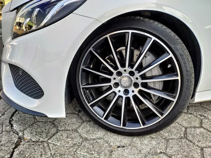2016 賓士 Benz W205 C300 白 夜色套件+19吋鋁圈 AMG Line - 7