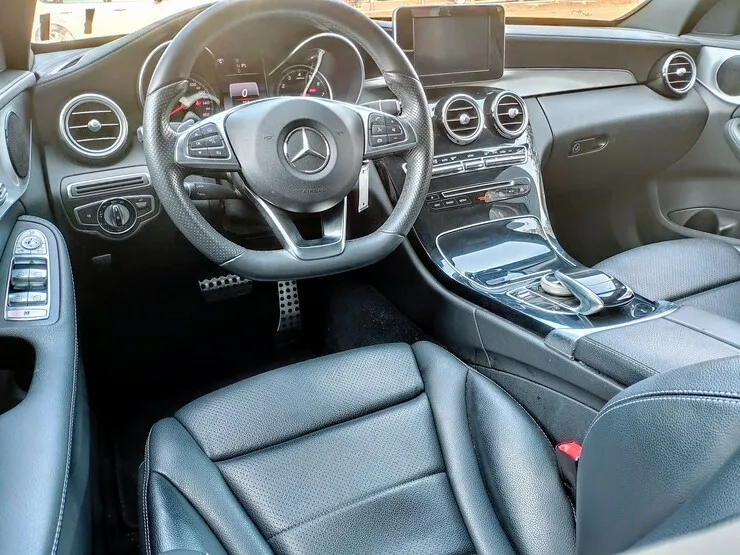 2016 賓士 Benz W205 C300 白 夜色套件+19吋鋁圈 AMG Line - 11