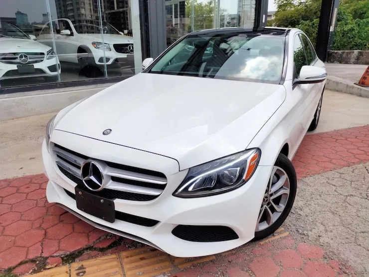 2017 Benz 賓士 W205 C300 白 電尾門+氣氛燈+柏林之音