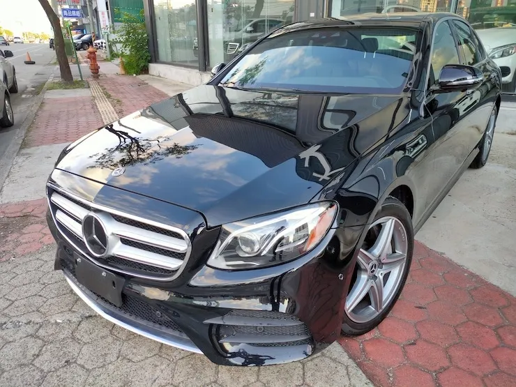 2019 Benz (賓士) W213 E300 AMG Line 黑 23P 360°環景 新款方向盤