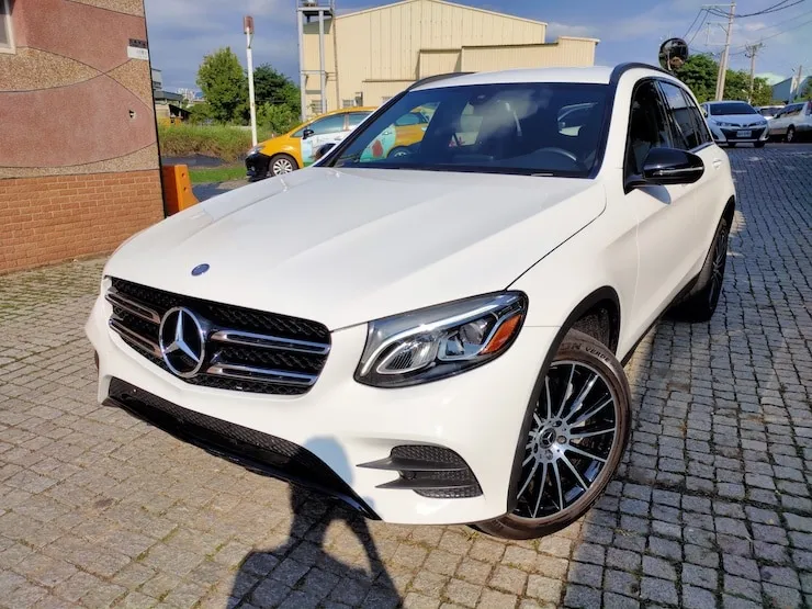 2017 Benz X253 GLC300 AMG 夜色套件 LED魚眼 白色 - 2
