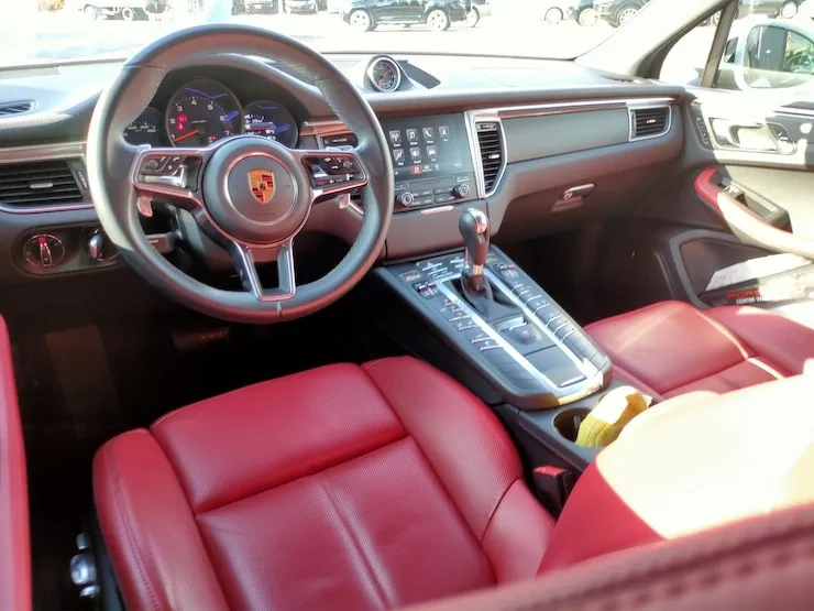 2017 Porsche Macan Lite Package 紅皮椅 + 動態轉向頭燈 + 盲點警示 + BOSE音響 白色 - 9