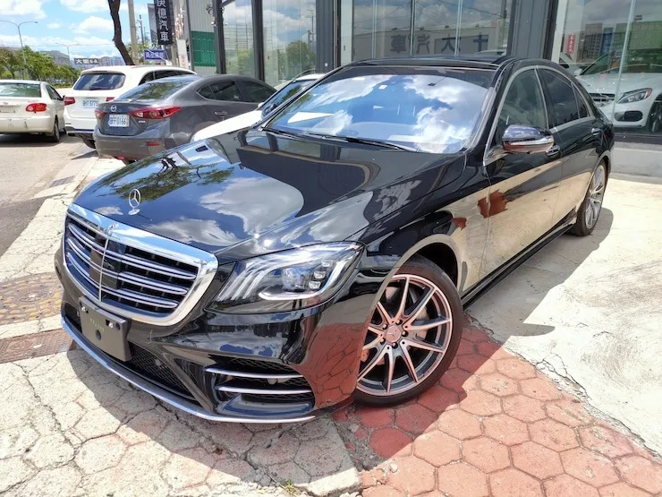 2017/18 Benz 賓士 W222 S450 黑 AMG 23P 360環景