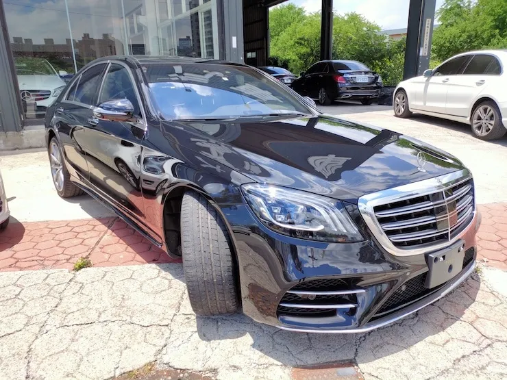 2017/18 Benz 賓士 W222 S450 黑 AMG 23P 360環景 - 2