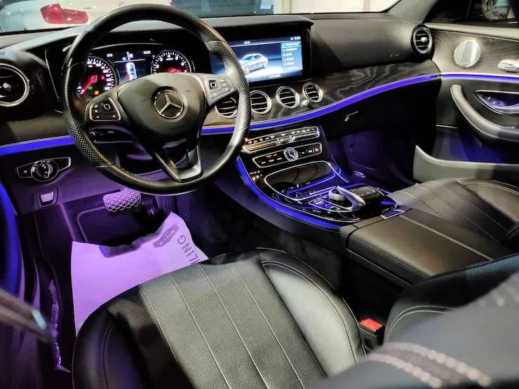 2016/17 Benz(賓士) W213 E300 黑 AMG 柏林之音 黑梣木飾板 超低價 - 11