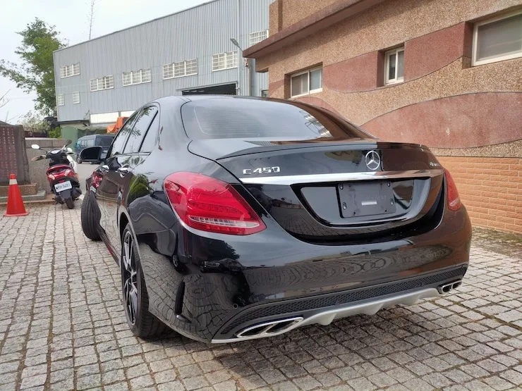 2016 Benz W205 C450 4MATIC AMG 黑 滿配 23P+環景+HUD - 4