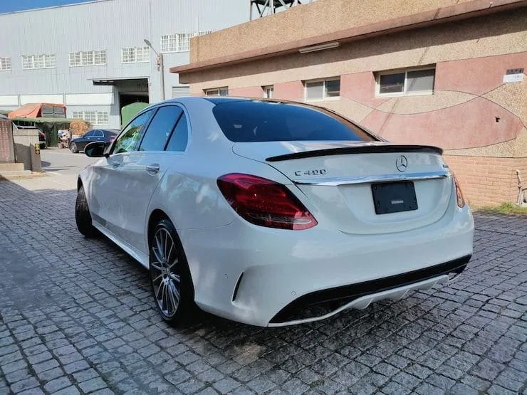 2015 Benz W205 C400 4MATIC AMG 23P 柏林 白/紅皮椅 - 4