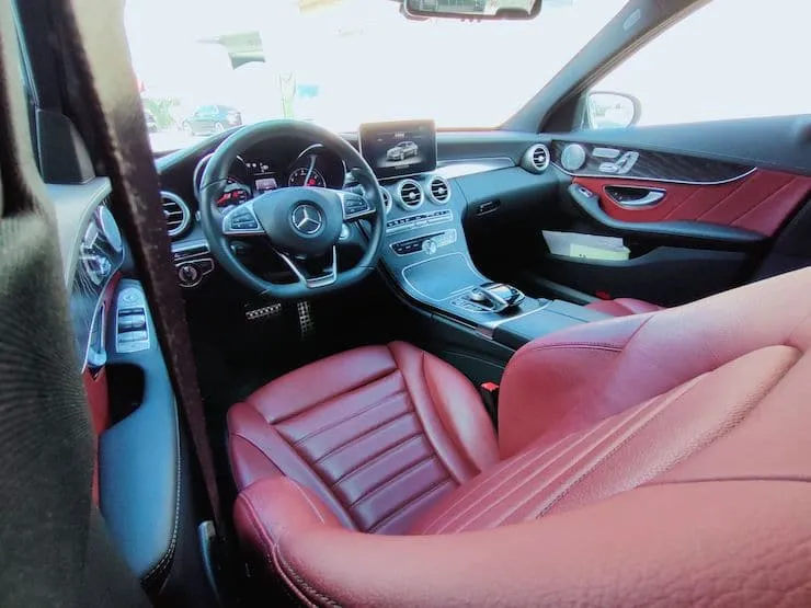 2015 Benz W205 C400 4MATIC AMG 23P 柏林 白/紅皮椅 - 10