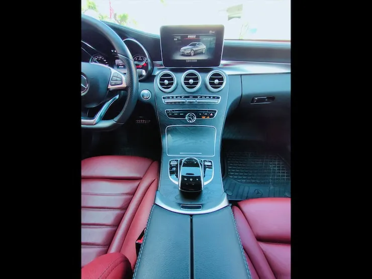 2015 Benz W205 C400 4MATIC AMG 23P 柏林 白/紅皮椅 - 13