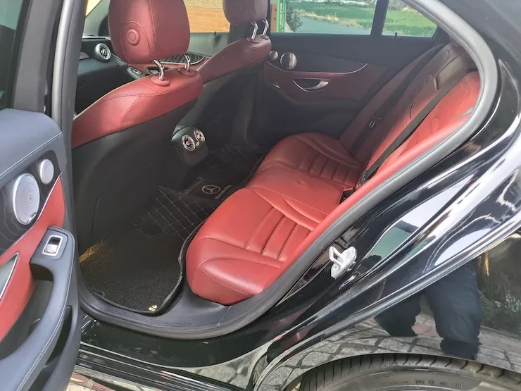 2016 Benz C450 4MATIC AMG 23P 抬顯 夜色鋁圈 黑/紅皮椅 - 8