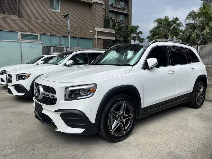 2022 Benz (賓士) X247 GLB250 七人座 白色 跟車 360 環景 外匯全新車