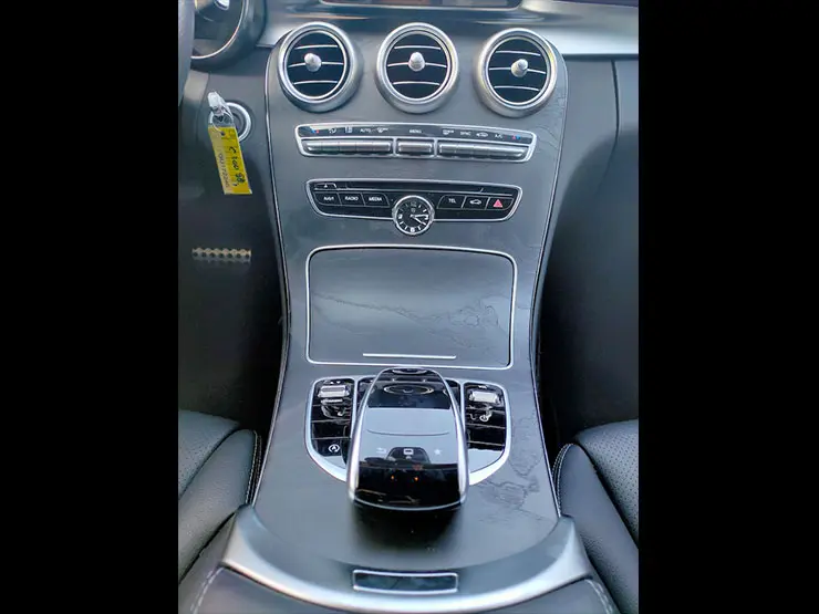 2016 賓士 Benz W205 C300 水泥銀灰 黑梣木+柏林之音 AMG Line