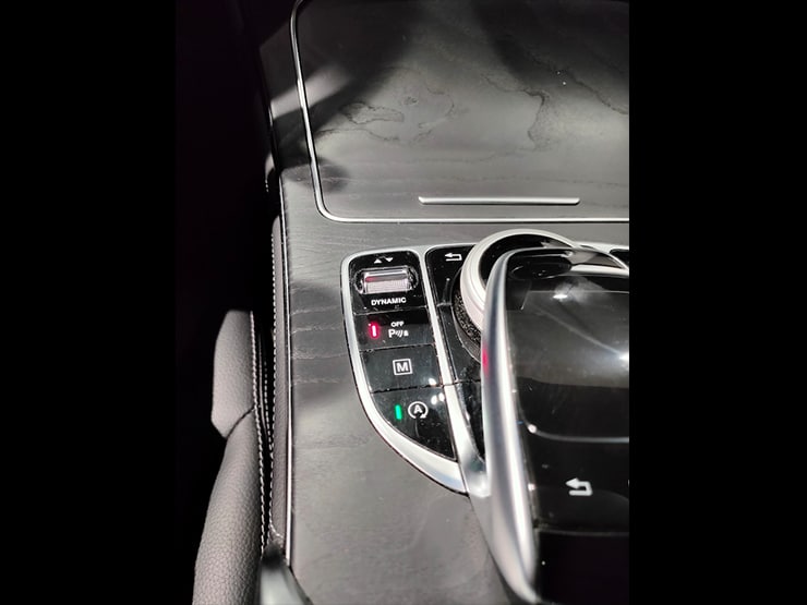 2016 Benz X253 GLC300 4MATIC 灰 AMG + 黑梣木 + 氣氛燈